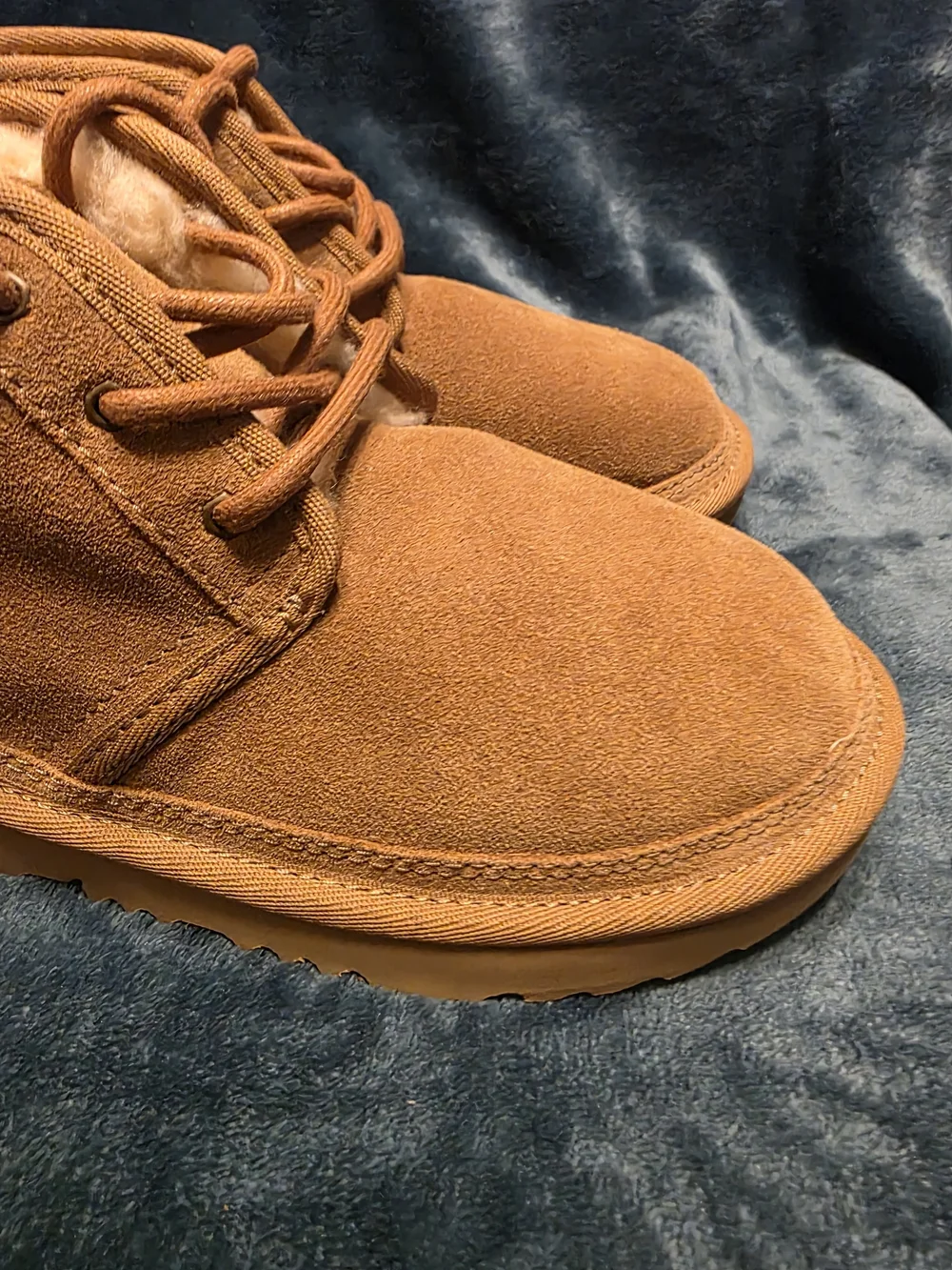 Size 3 - UGG Kid's Suede Chukka Boots in Chestnut- Brand New